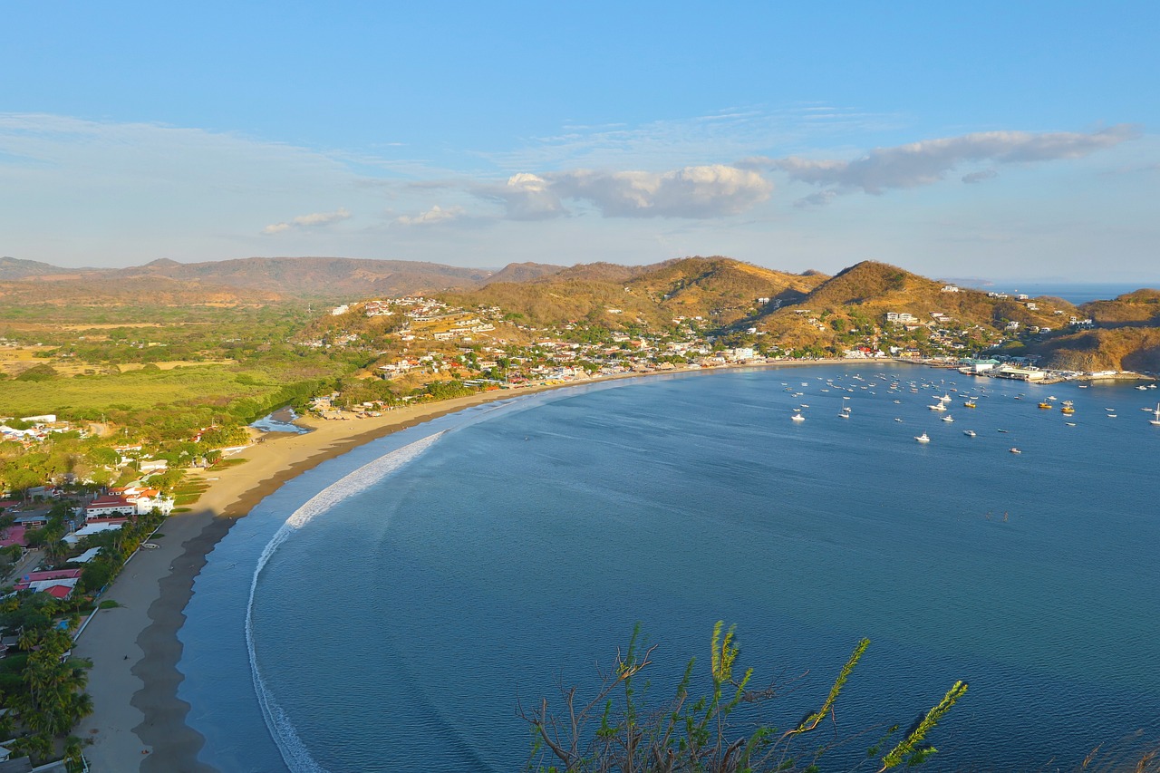 San Juan, Nicaragua: beautiful beaches, warm weather.