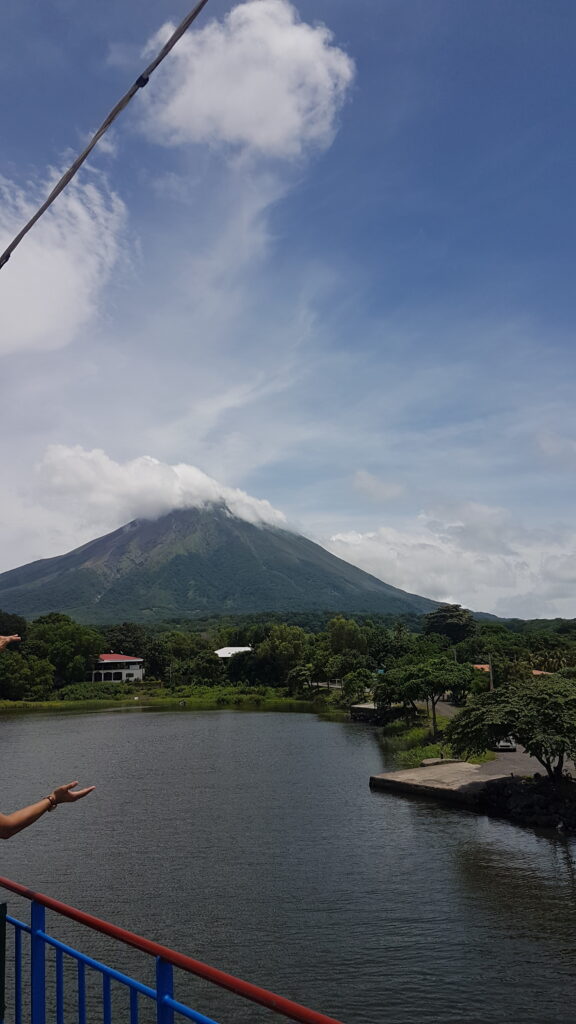 The Volcano name Concepcion in the Island of Ometepe