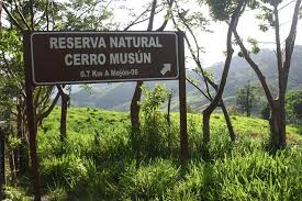 Sign show the name of the place