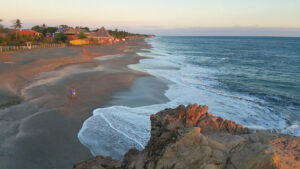 Amazing view of the pacific ocean in Nicaragua 